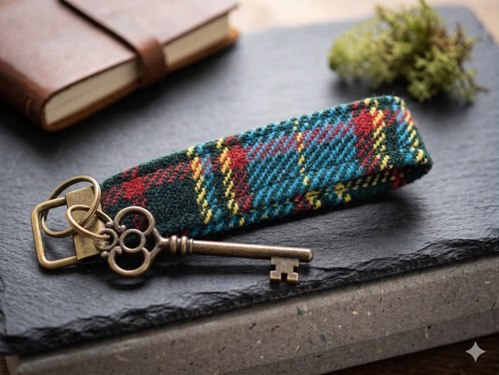 Wiveliscombe Tartan Key Fob